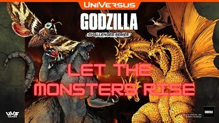 Universus Godzilla Challenger Series Character Review [upl. by Bibah]