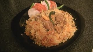 CHICKEN SINDHI BIRYANI 2 OF 2 COOK WTH FAIZA [upl. by Orlena493]