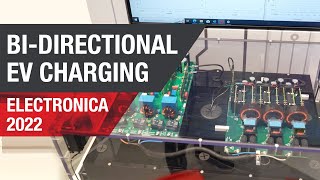 Bidirectional AC to DC conversion at electronica 2022 [upl. by Lindner]