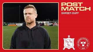 Post Match Damien Duff  Dundalk FC 01 Shels [upl. by Garber759]