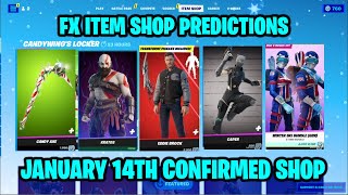 January 14th 2024 Fortnite Item Shop CONFIRMED  Fortnite Early Item Shop Prediction January 14th [upl. by Dnomed]