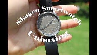 Skagen Jorn Hybrid Smartwatch Unboxing [upl. by Homere]