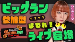 【スプラトゥーン3 】ビッグラン 参加型生配信🐻🟠 グランドバンカラアリーナでクマブキ祭り👑 いとうりな splatoon3 サーモンラン オカシラ連合 [upl. by Yarled]