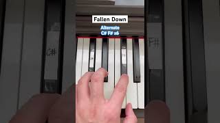 Undertale FALLEN DOWN Piano Tutorial 🎹✨ pianotutorial shorts [upl. by Billi181]