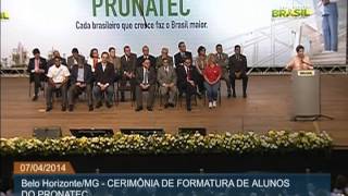 Pronatec forma 15 mil alunos em Belo Horizonte [upl. by Leilamag]