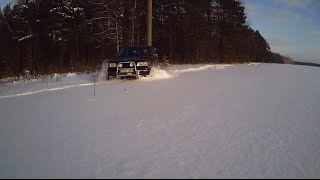 Opel Frontera Sport Snow Off Road [upl. by Binky]