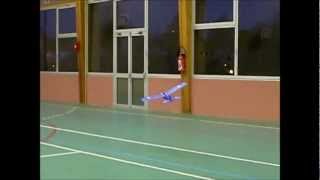 Escadrille de Micro Baron RC Indoor [upl. by Heuser]