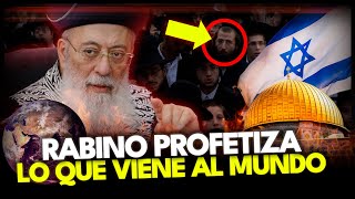 PROFECÍA DE UN RABINO EN JERUSALÉN quotLA IGLESIA NO ESTÁ PREPARA PARA LO QUE VIENEquot 😲 [upl. by Rabelais]