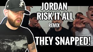 American Ghostwriter Reacts to Jordan Risk It All REMIX  AyT C3SIX TalGreazy MicRighteous [upl. by Aynnat230]