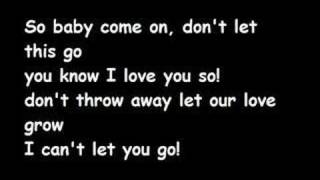 Cant Let You Go Lyrics [upl. by Sulokcin]