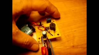 9V Sensitive Touch Alarm Circuit [upl. by Leuqar22]