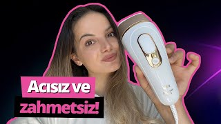 Tüyleri kalıcı yok eden cihaz Braun Silk Expert Pro 5😍 İlk IPL deneyimim [upl. by Ramunni]