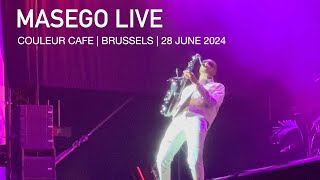 Masego LIVE  29 June 2024  Couleur Cafe  Brussels  Belgium [upl. by Willock]