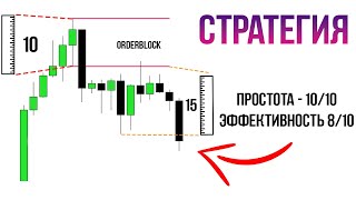 ПРОСТАЯ РАБОЧАЯ ТОРГОВАЯ СТРАТЕГИЯ Ордерблок Smart Money [upl. by Yob]