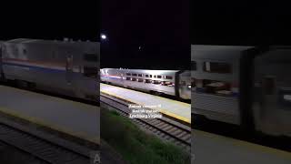 amtrak crescent pulling into Lynchburg station [upl. by Acillegna168]