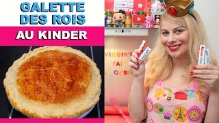 Galette des Rois au Kinder ♡ Virginie fait sa cuisine 70 [upl. by Ahsiaa]