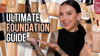 I Bought EVERY FOUNDATION at SEPHORA amp TESTED Them Back to Back [upl. by Brigitta]