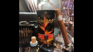 Выпуск №167  Ром THE DUCHESS 20 YEARS OLD GUYANA ARMAGNAC FINISH CASK 27 50 8 1998 и сигара PDR [upl. by Carol]