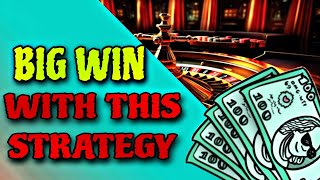 Big Win With This System  Dozens Roulette Strategy  Roulette Strategy Pro [upl. by Urion]