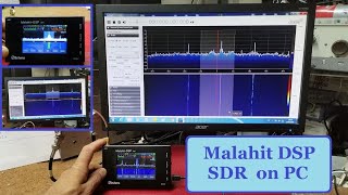 How to connect the Malahit DSP SDR Radio receiver to the Computer on SDR [upl. by Legyn]