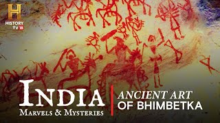 India Marvels amp Mysteries  भीमबेटका की प्राचीन कला  Ancient Art Of Bhimbetka [upl. by Lyford433]