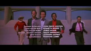 The Adventures of Buckaroo Banzai End Credits Synced with Tears for Fears quotMad Worldquot [upl. by Ibib969]