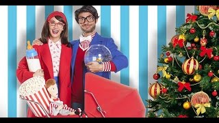 Natale in Famiglia con PISTILLO amp MELITA  Gardaland 2015 [upl. by Aleahcim]