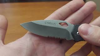 Take A Knife Look A very Budget Camillus  Camillus Benta [upl. by Nairadal]