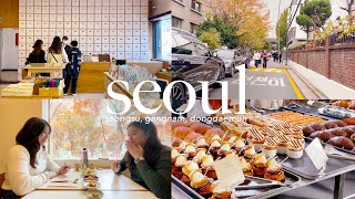 Seoul South Korea Travel VLOG 2023  Seongsu Gentle Monster Cafe Hopping [upl. by Prunella19]