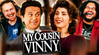 MY COUSIN VINNY 1992 MOVIE REACTION FIRST TIME WATCHING Joe Pesci  Full Movie Review [upl. by Krigsman]