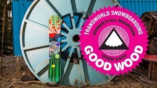 GNU Velvet Guru  Good Wood 2014 Womens All Mtn  TransWorld SNOWboarding [upl. by Monaco5]