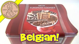 European Cookies With Belgian Chocolate Costco Kirkland Signature Cookies [upl. by Gaulin]