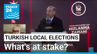 Turkey’s local elections ‘highly symbolic highly consequential and important’ for Erdogan [upl. by Hoenack371]