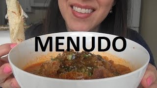 SassEsnacks ASMR Making Menudo Soup  Christmas Cookies  Christmas Presents  Eating Sounds [upl. by Merna]