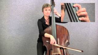 LEARN Fingering Patterns for Double Bass  Upright Double Bass Tips and Techniques [upl. by Drarrej]