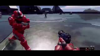 Halo 5 Assassinations Lag switch Running Riot [upl. by Nysila711]